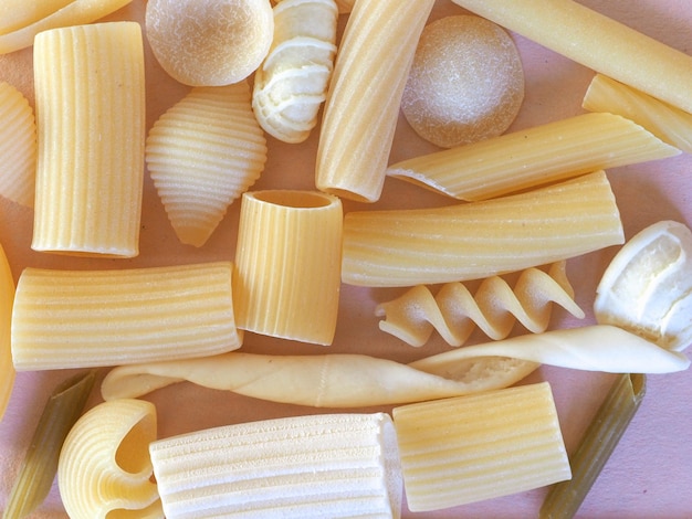 Traditional Italian pasta