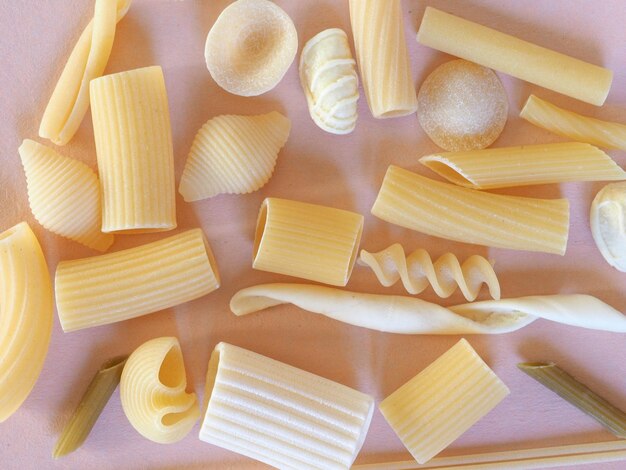 Traditional Italian pasta