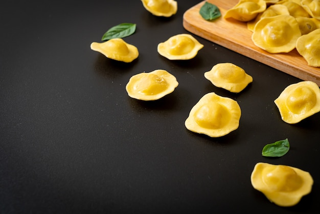 Traditional Italian ravioli 