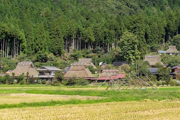 Traditional Japanese village in Miyama