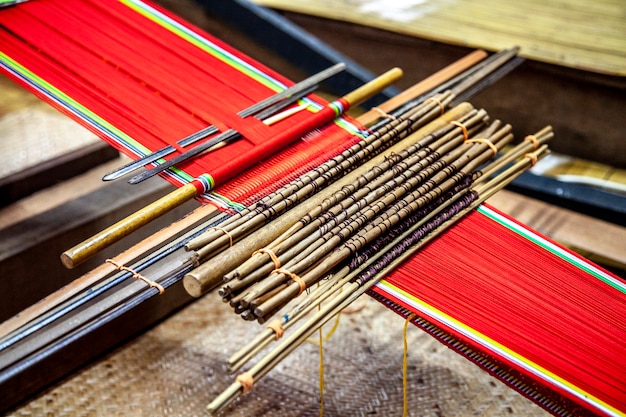 Traditional loom detail