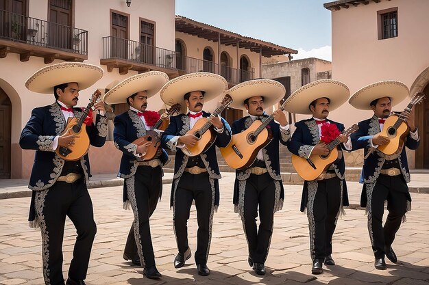 Foto mariachi tradizionale