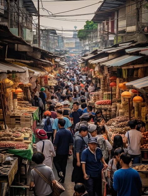 写真 伝統的な市場