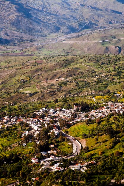 Traditional mediterranean mountain village