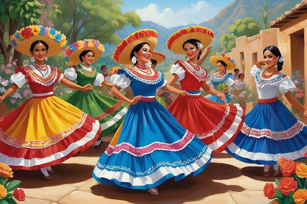 Traditional Mexican Dancers