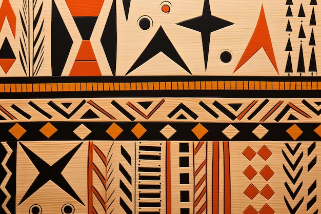 Traditional national pattern of West Africa