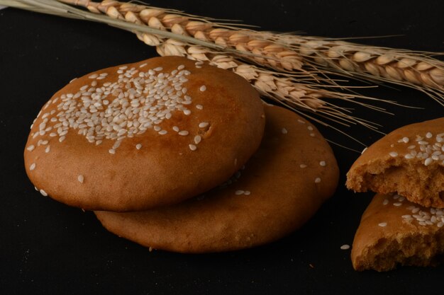 Traditional Oriental sweetness made of flour and molasses