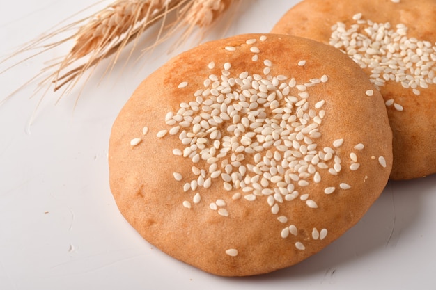 Traditional Oriental sweetness made of flour and molasses