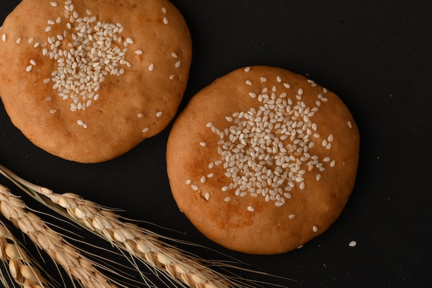 Traditional Oriental sweetness made of flour and molasses