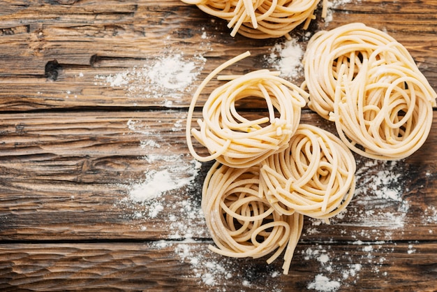 Traditional pasta Pici of Tuscany