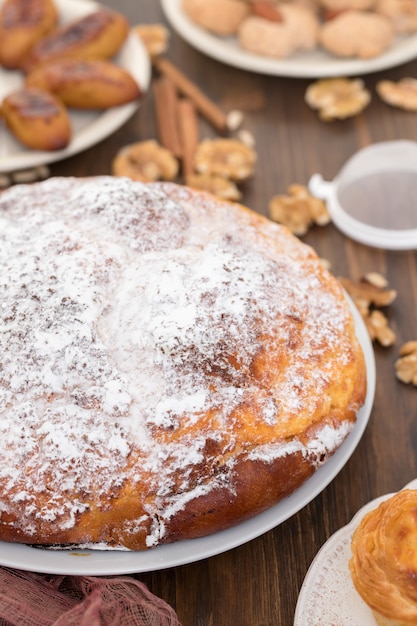 Традиционный португальский хлеб Pao de Deus