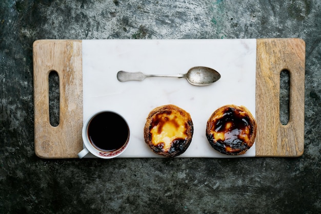 traditional portuguese dessert, pastel de nata