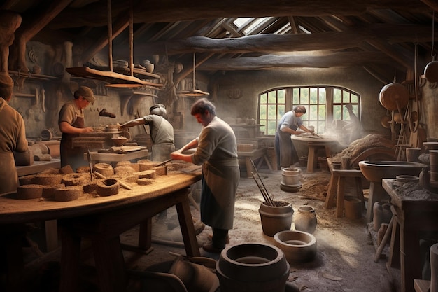 Traditional Pottery WorkshopxA