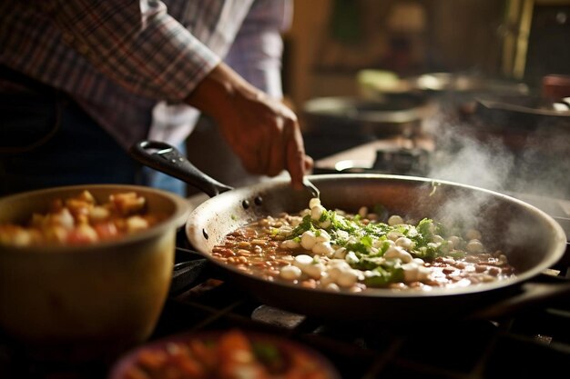 Traditional Pozole Cooking Process