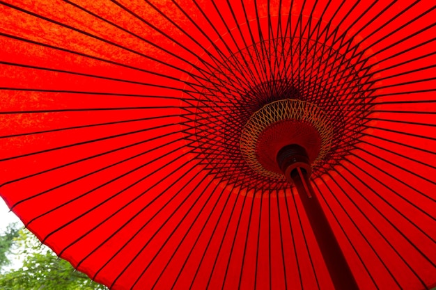 Traditional Red umbrella