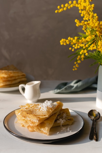  traditional russian blini pancakes