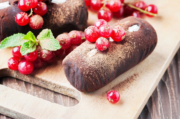 Traditional Russian cake truffle potatoes