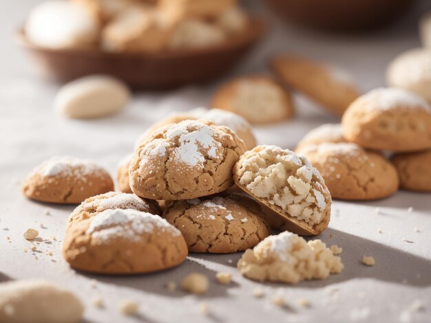 Traditional Sardinian Amaretto Soft Biscuits