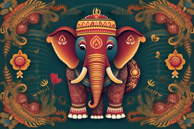 Traditional Sinhala and Hindu New Year background vector art illustration Sri Lankan Happy New Year