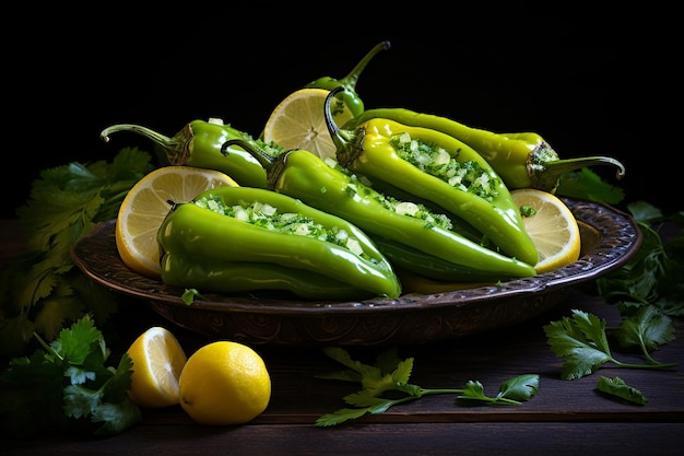 Traditional Stuffed Cowhorn Peppers