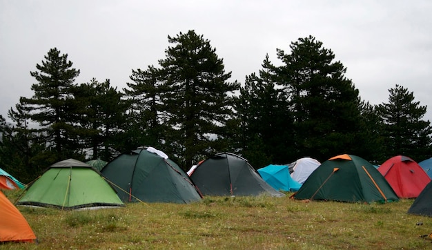 Traditional Summer Tent Camp