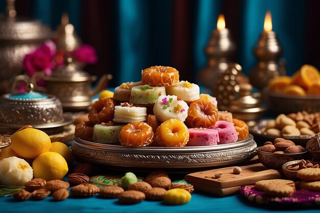 写真 伝統的な甘いもの イード・ウル・フィトール イスラム・ハラール・フード イフタール