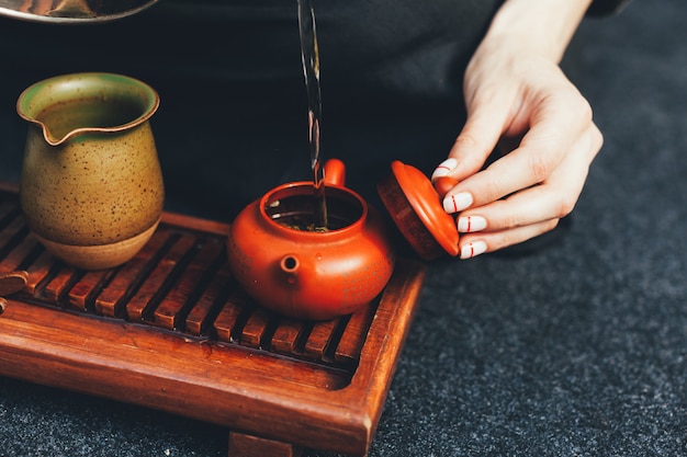 Traditional tea ceremony