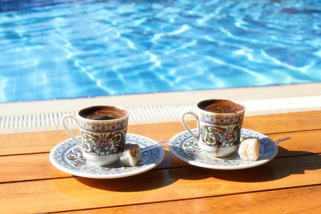 Traditional Turkish coffee