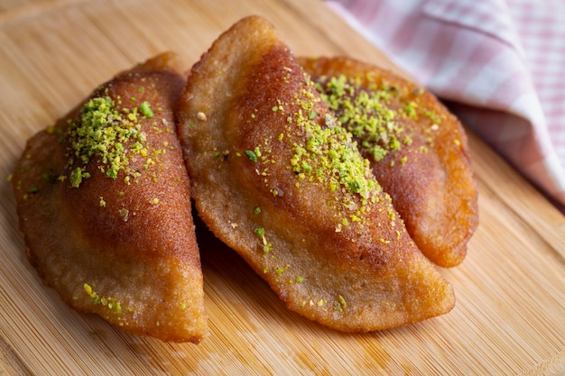 Traditional Turkish Dessert Tas Kadayif