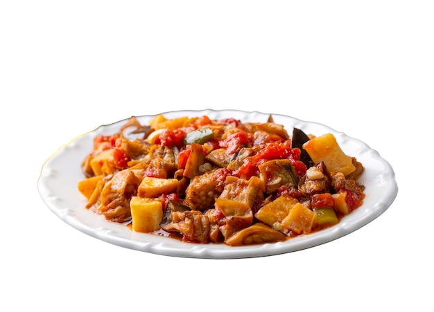 traditional turkish food eggplant meze turkish name saksuka