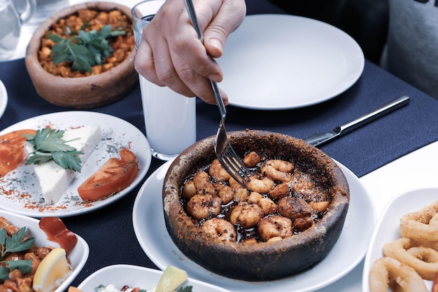 Traditional Turkish food