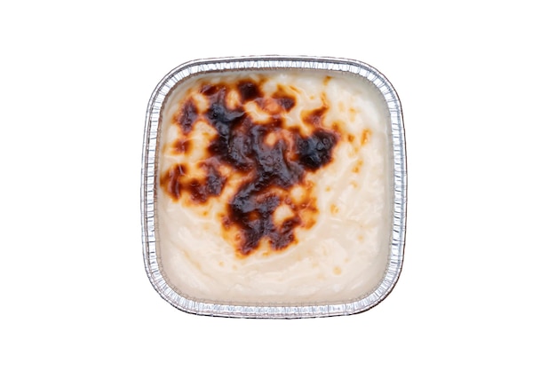 Traditional Turkish milk dessert rice pudding Known as Sutlac