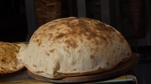 Traditional Turkish style made bread