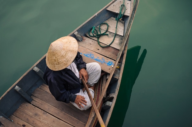 호 이안의 전통적인 베트남 사람들