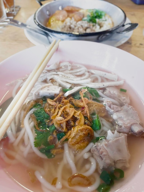 Traditional vietnamese soup