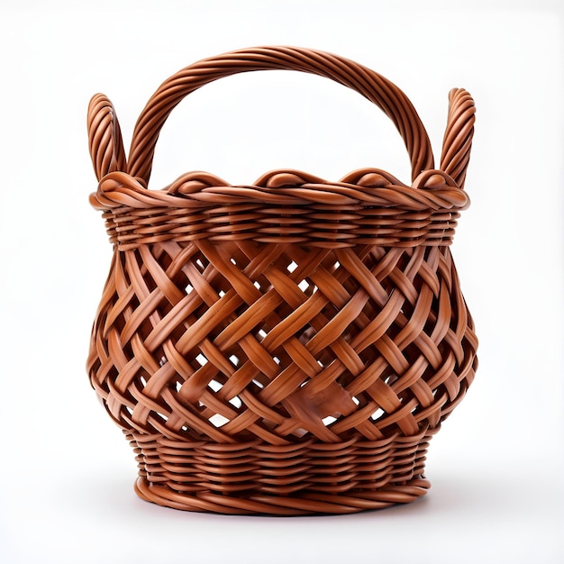Premium Photo Traditional Wicker Baskets