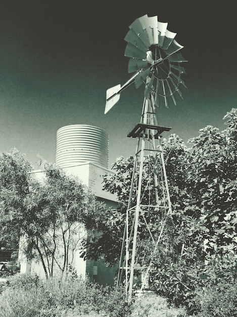 Photo traditional windmill against sky