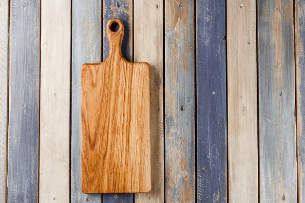 Traditional wooden chopping board