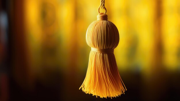 Foto tassel giallo tradizionale