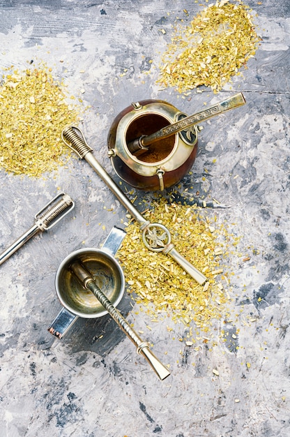 Traditional yerba mate tea