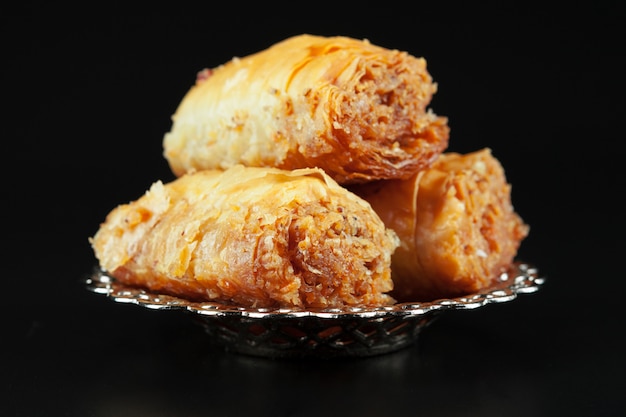 Traditioneel Arabisch dessert Baklava