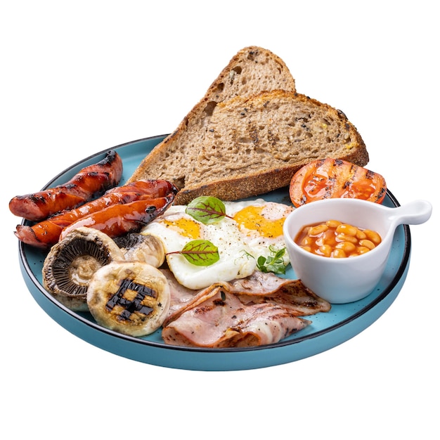 Traditioneel Engels ontbijt