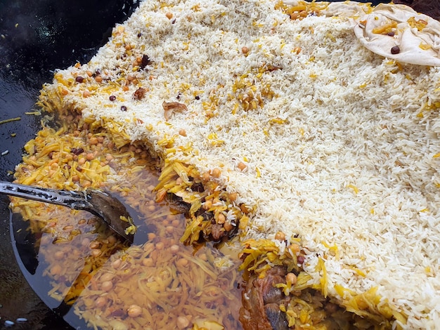 Traditioneel gerecht plov