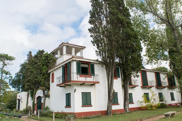 Foto traditioneel spaans herenhuis in canelones uruguay