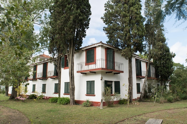 Foto traditioneel spaans herenhuis in canelones uruguay