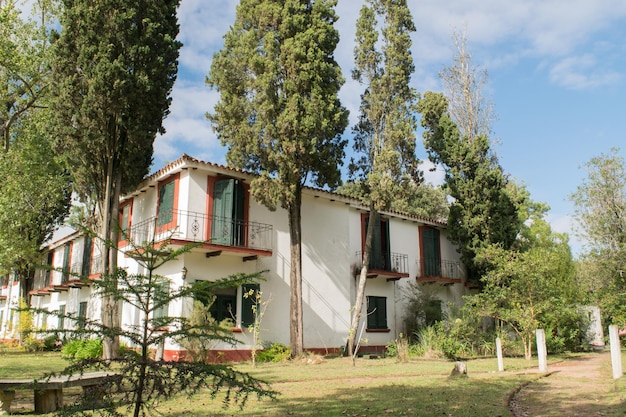 Foto traditioneel spaans herenhuis in canelones uruguay