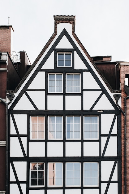 Traditionele architectuurgebouwen in Oude Stad