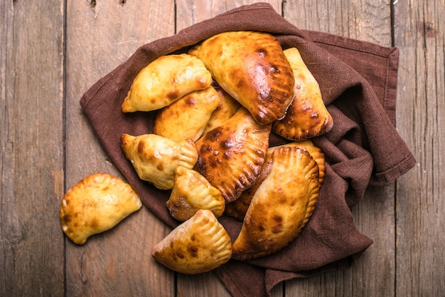 Traditionele Argentijnse empanadas gevuld met vlees