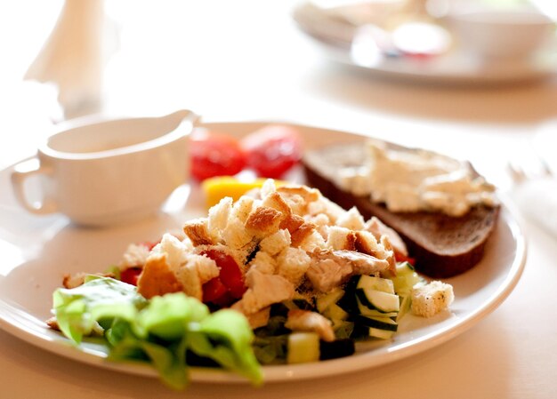 Traditionele Caesarsalade