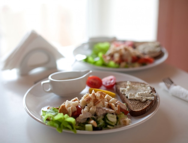 Traditionele caesarsalade